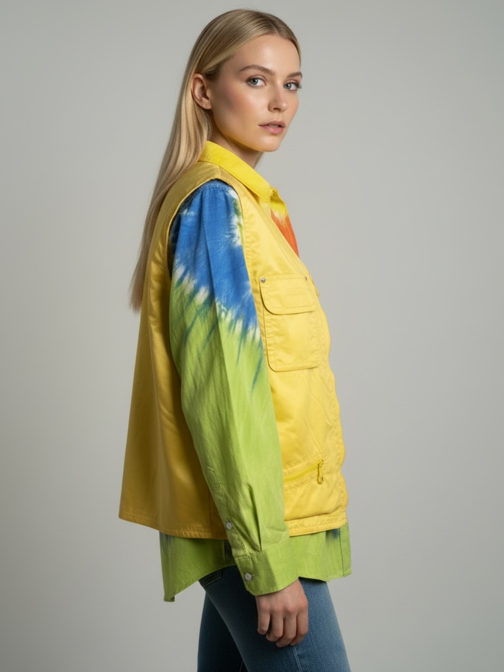 Bogner Shiny Yellow Ski Utility Vest